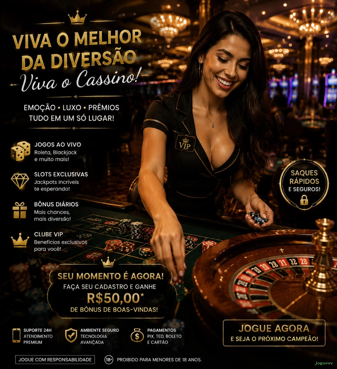 Central de dúvidas rápidas sobre o app jogovvv